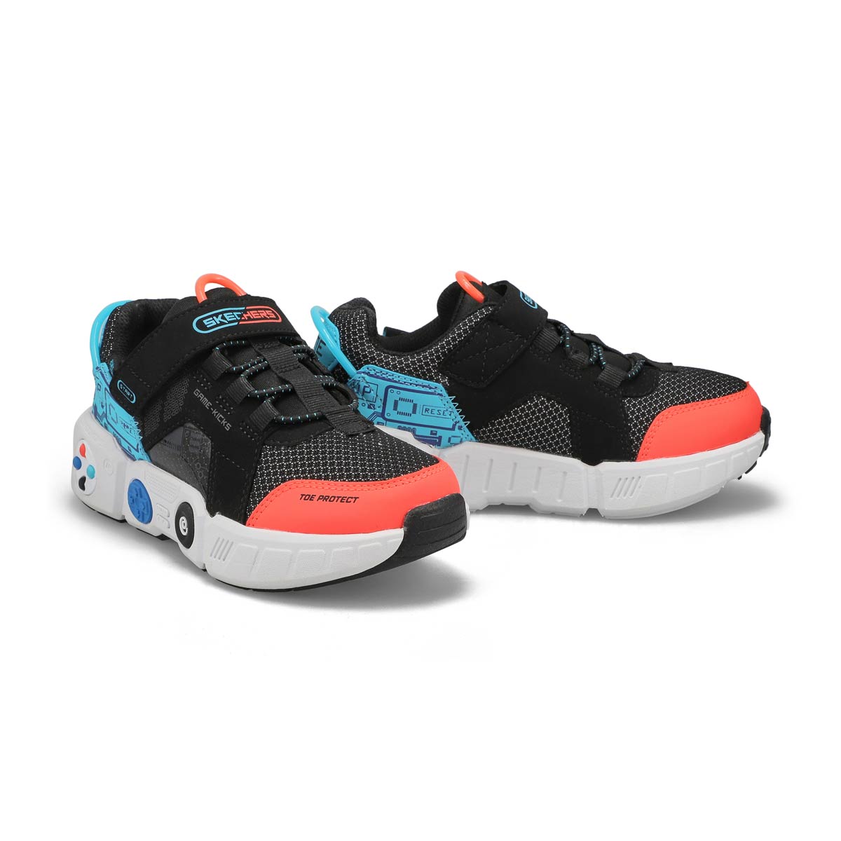 Skechers Boys' Game Kicks Gametronix Sneaker