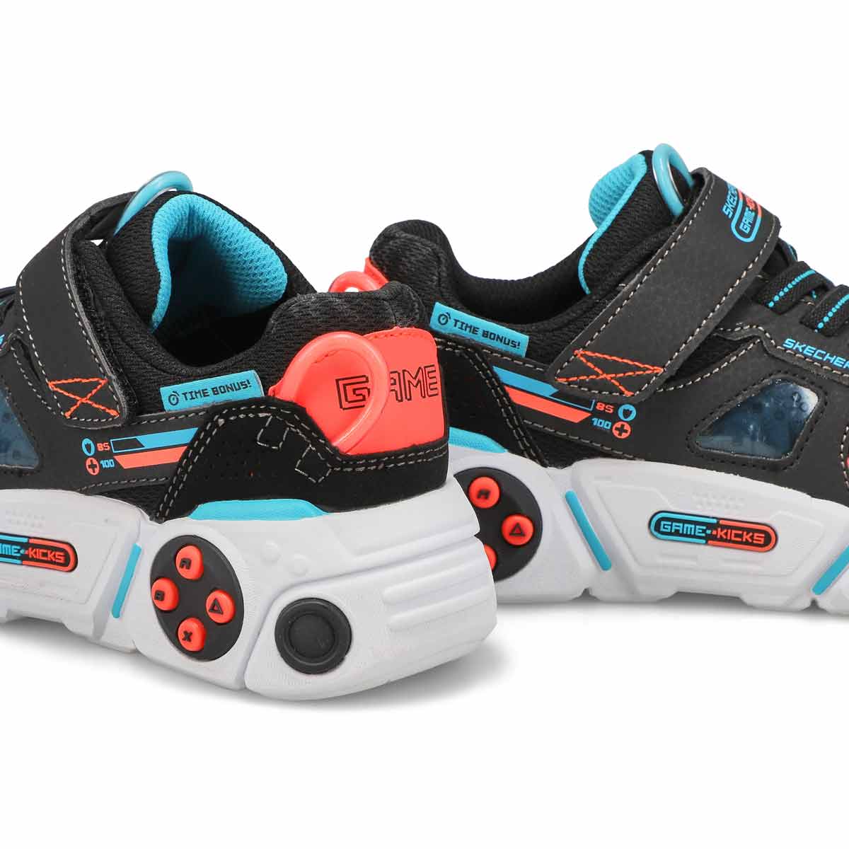 Boys'  Gametronix 2.0 Sneaker - Black/Multi