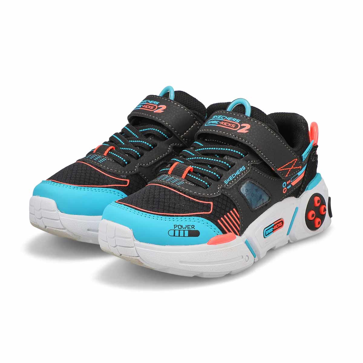 Boys'  Gametronix 2.0 Sneaker - Black/Multi