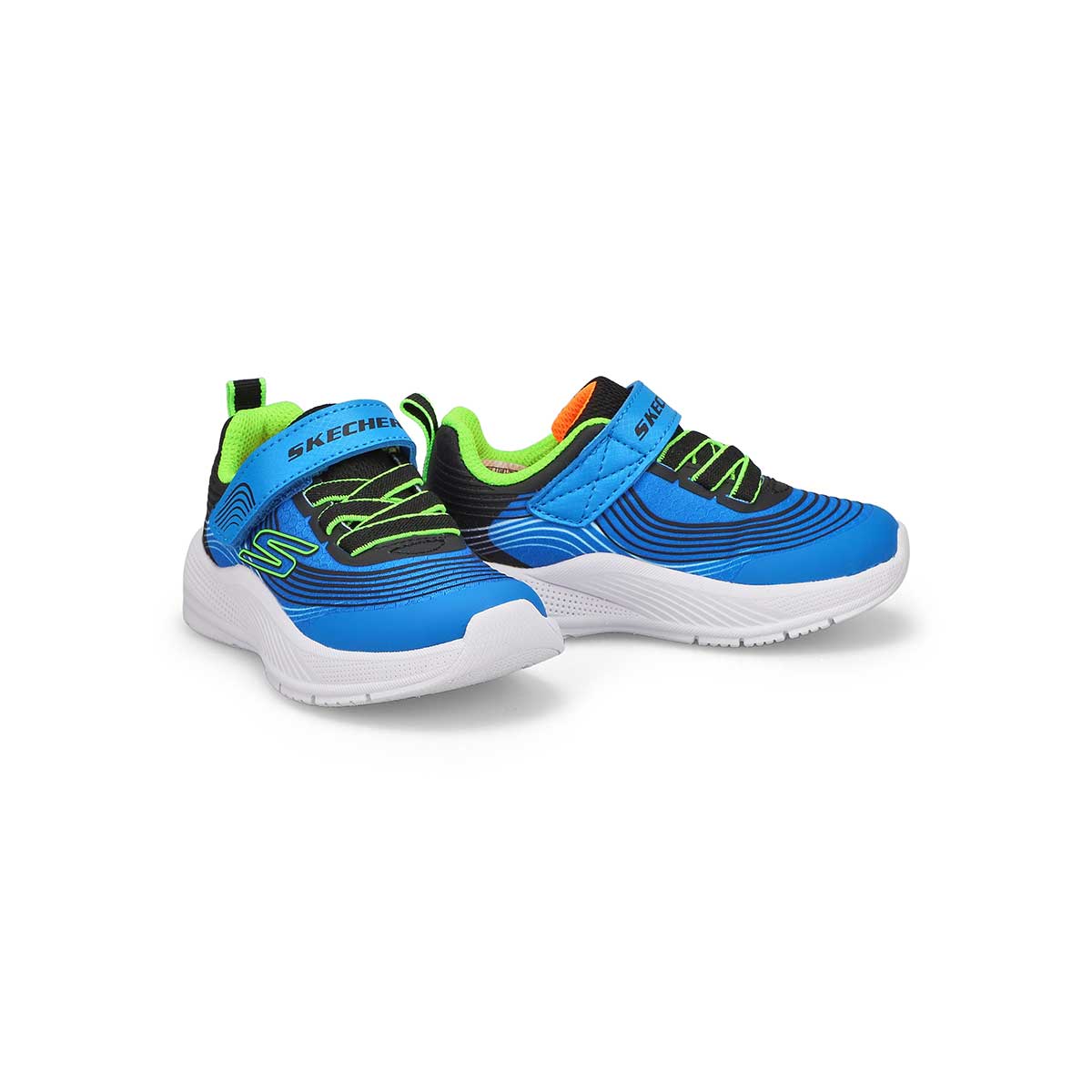 Infants'  Microspec Advance Sneaker - Blue/Lime