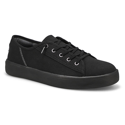 Mns Cody M Canvas Casual Sneaker - Black/Black