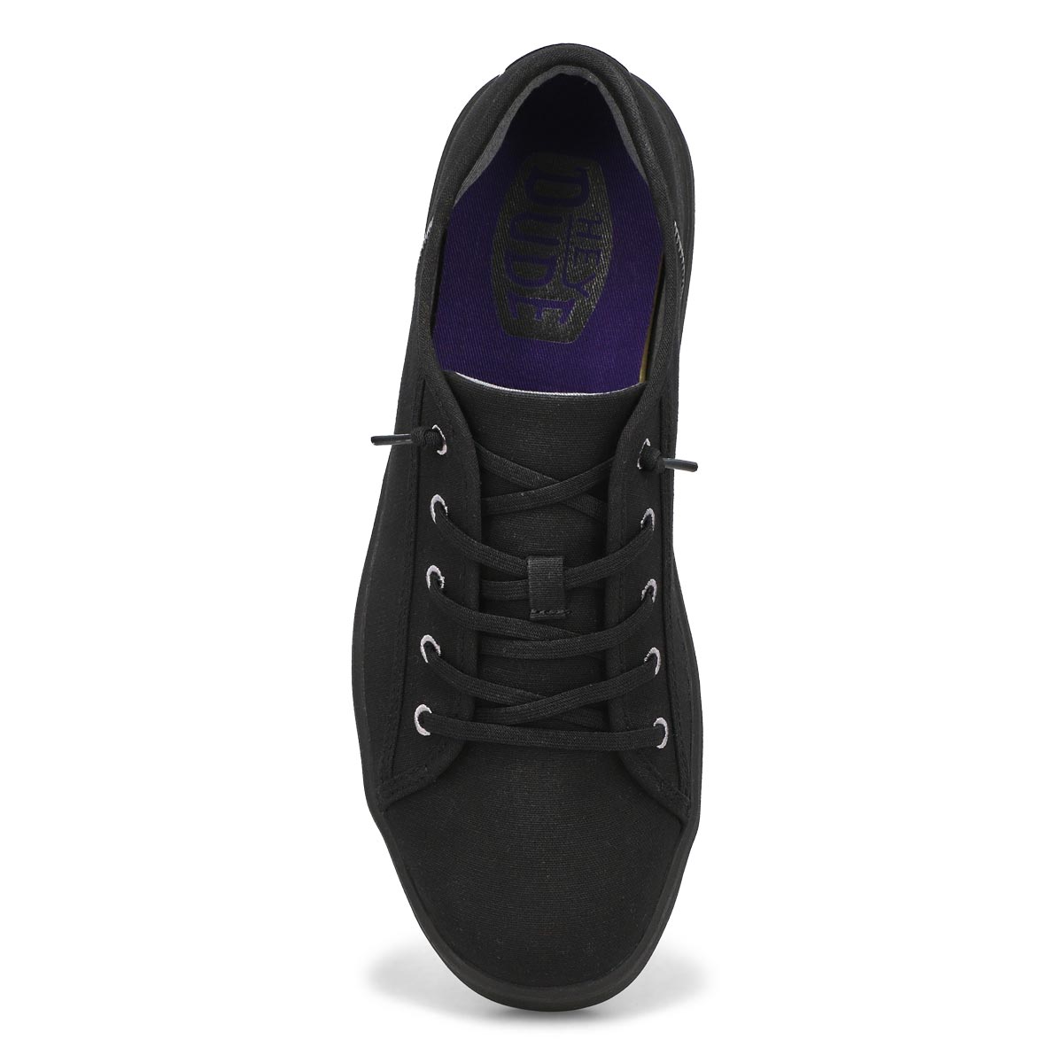 Men's Cody M Canvas Casual Sneaker - Black/Black