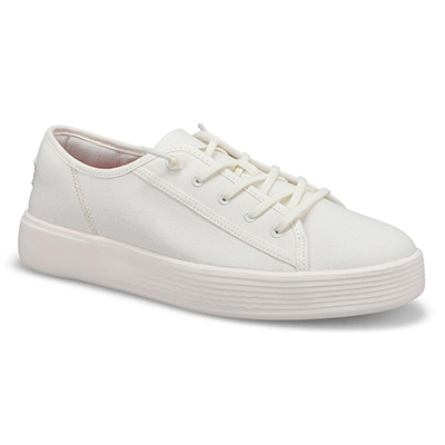 Mns Cody M Canvas Casual Sneaker - White/White