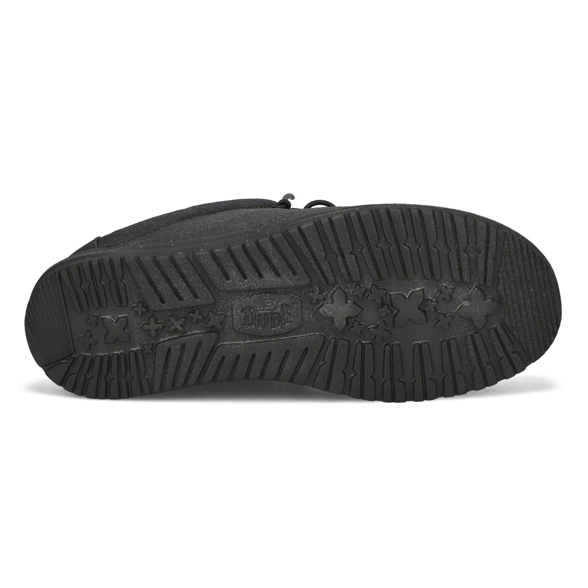 Chaussure à enfiler WALLY SLIP STRETCH CANVAS, noir/noir, hommes