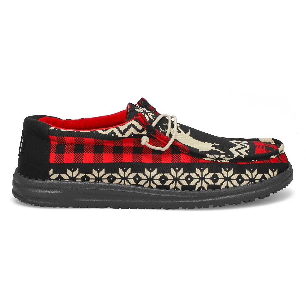 Men's Wally Holiday Cheers Casual Shoe - Black/Multi