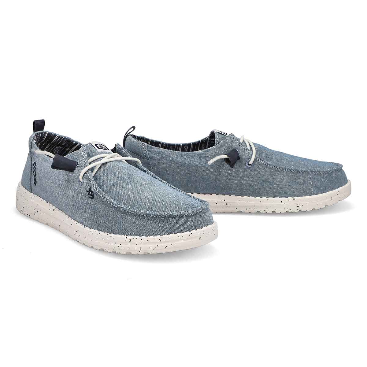 Women's Wendy Chambray Casual Shoe - Light Blue