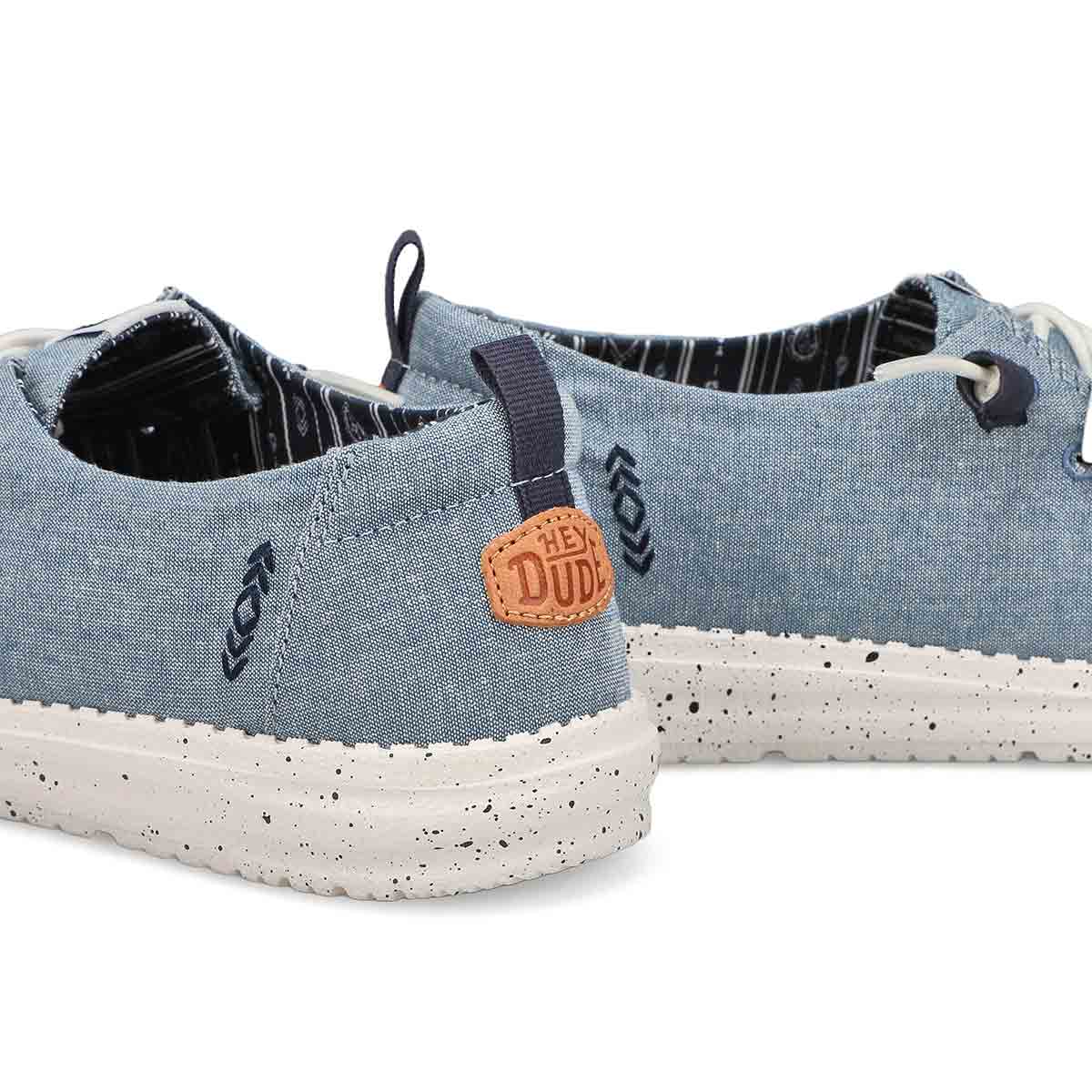 Women's Wendy Chambray Casual Shoe - Light Blue