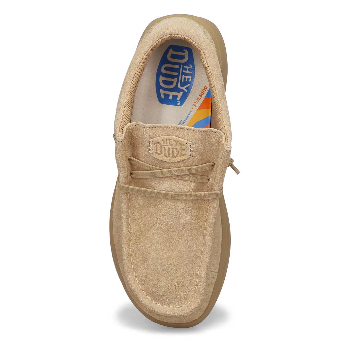 Men's Wally Comf Suede Casual Shoe - Tan