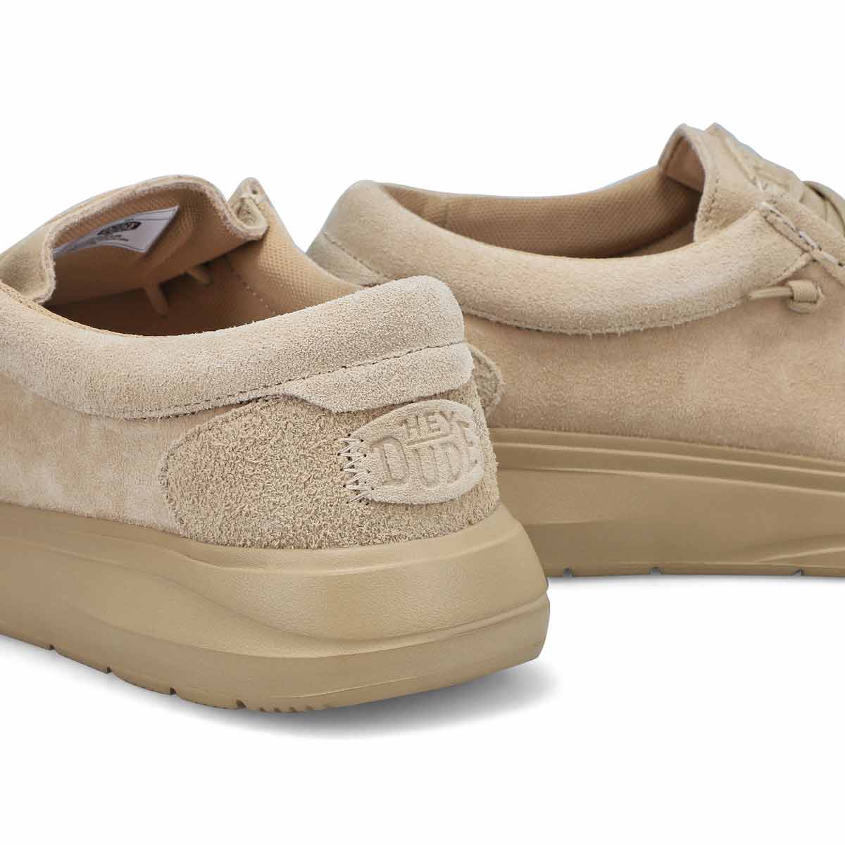 Men's Wally Comf Suede Casual Shoe - Tan