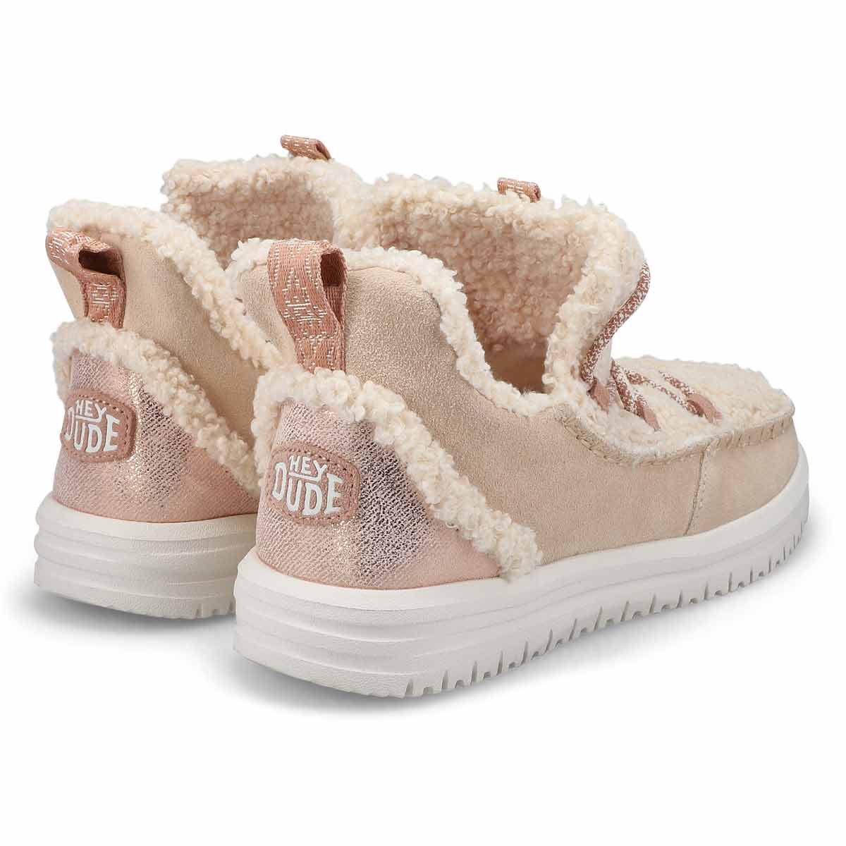 Bottine à enfiler CAMDEN SUEDE COZY, beige, femmes