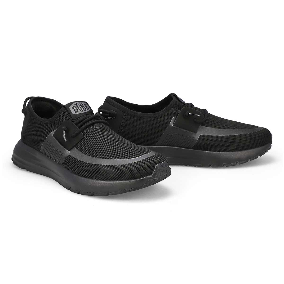 Mns Sirocco Casual Slip On Sneaker - Black/Black