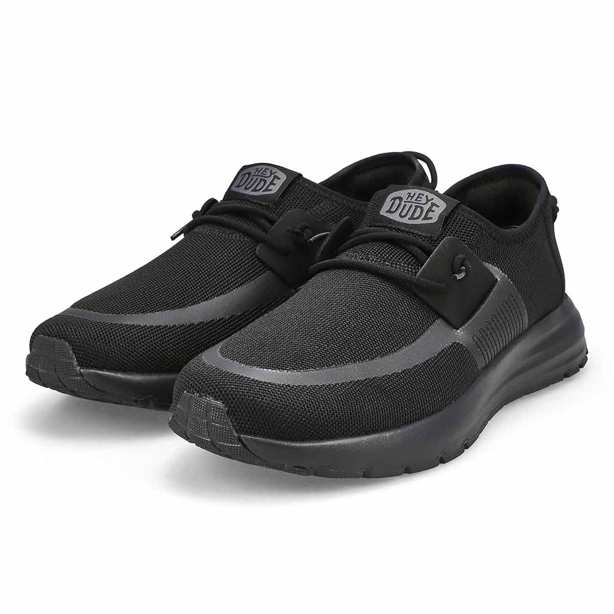 Mns Sirocco Casual Slip On Sneaker - Black/Black