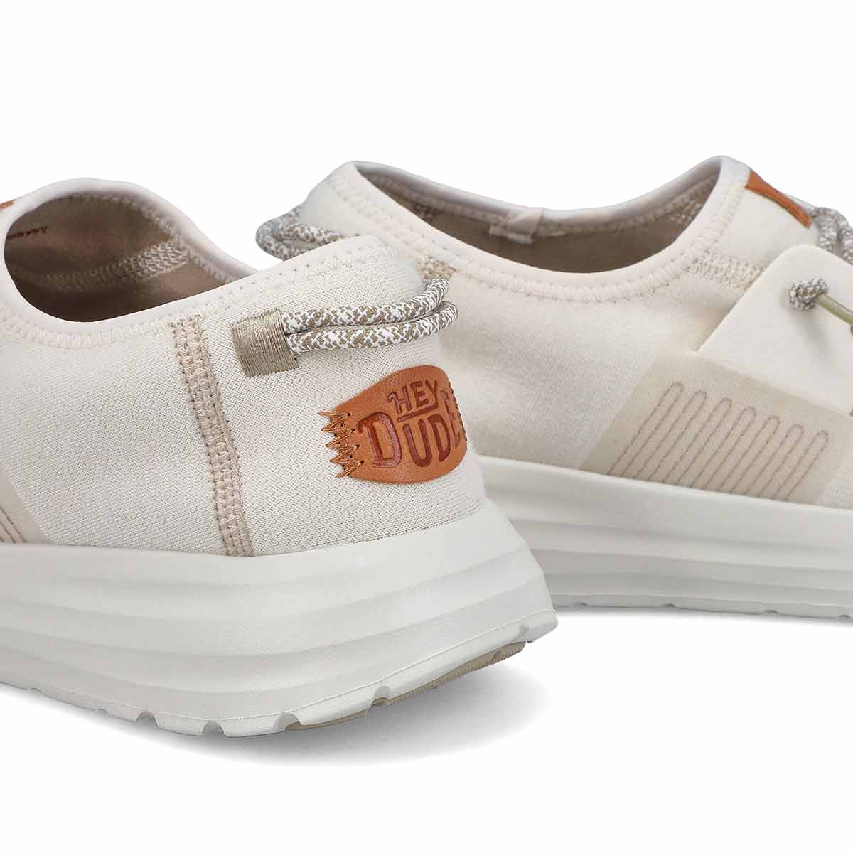 Men's Sirocco Knit Sneaker - Egret/Natural