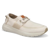 Men's Sirocco Knit Sneaker - Egret/Natural