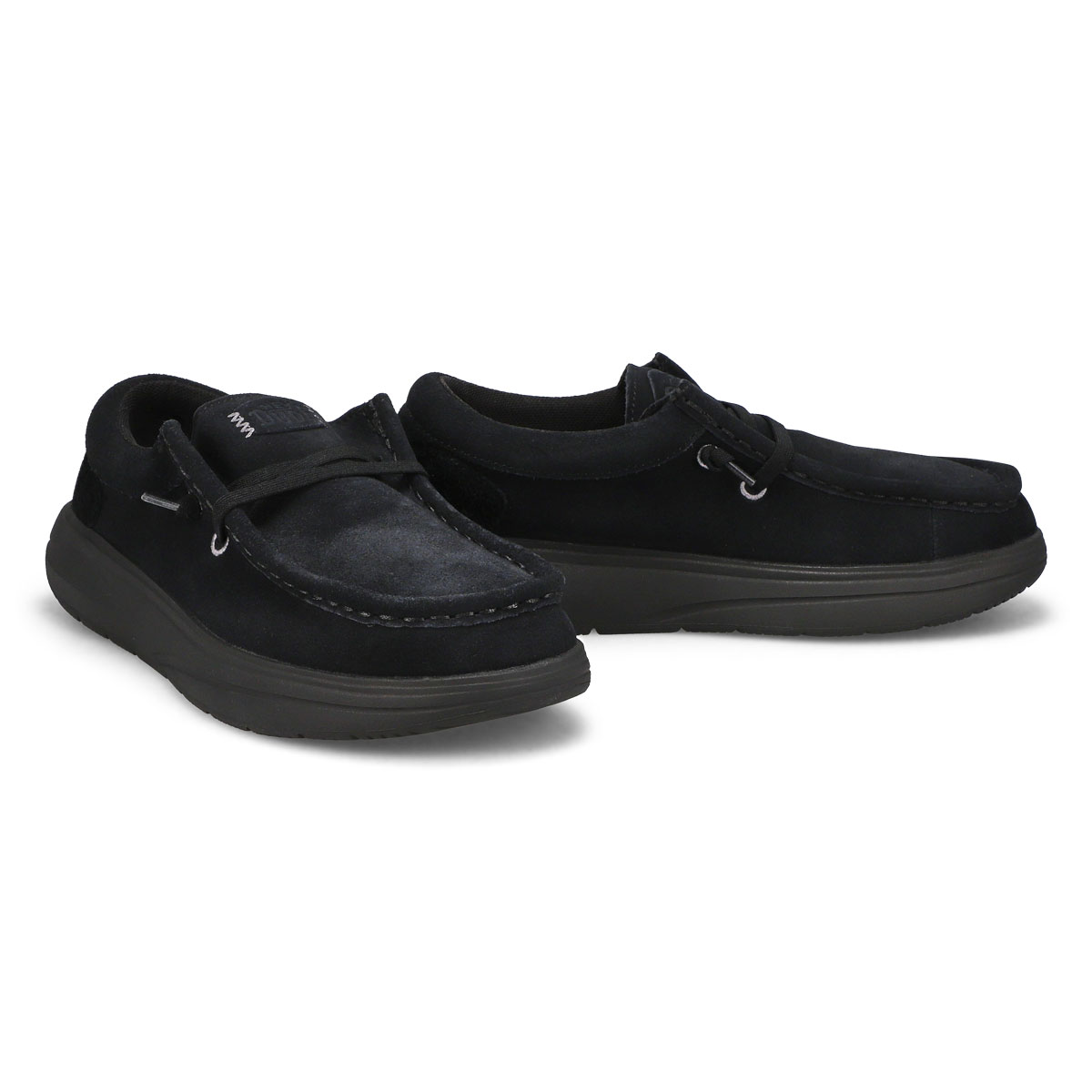 Women's Wendy Comf Suede Casual Shoe - Black