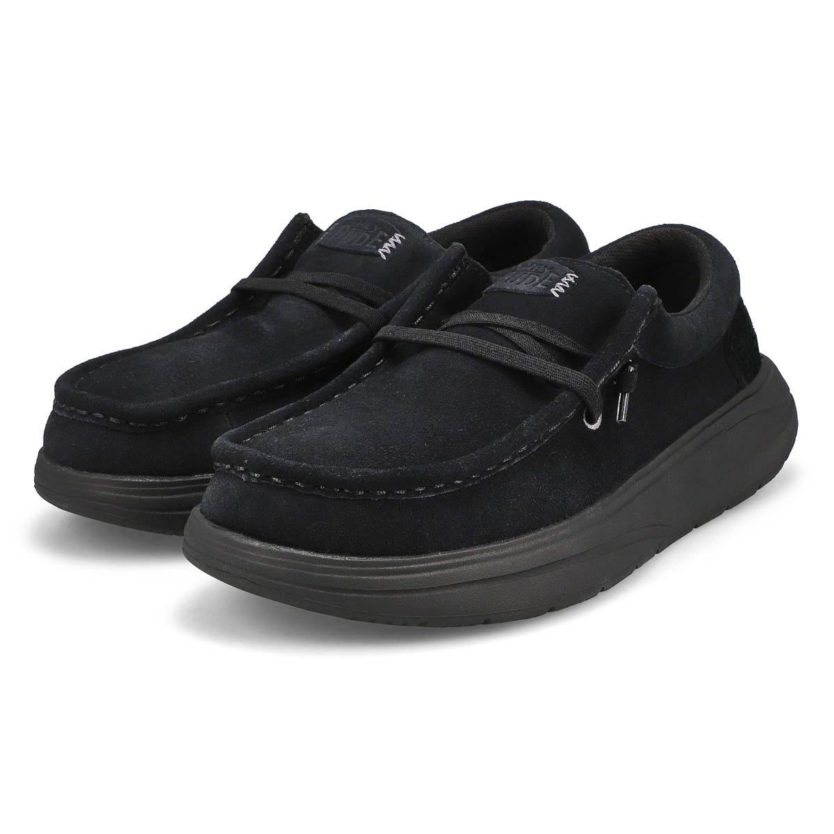 Women's Wendy Comf Suede Casual Shoe - Black