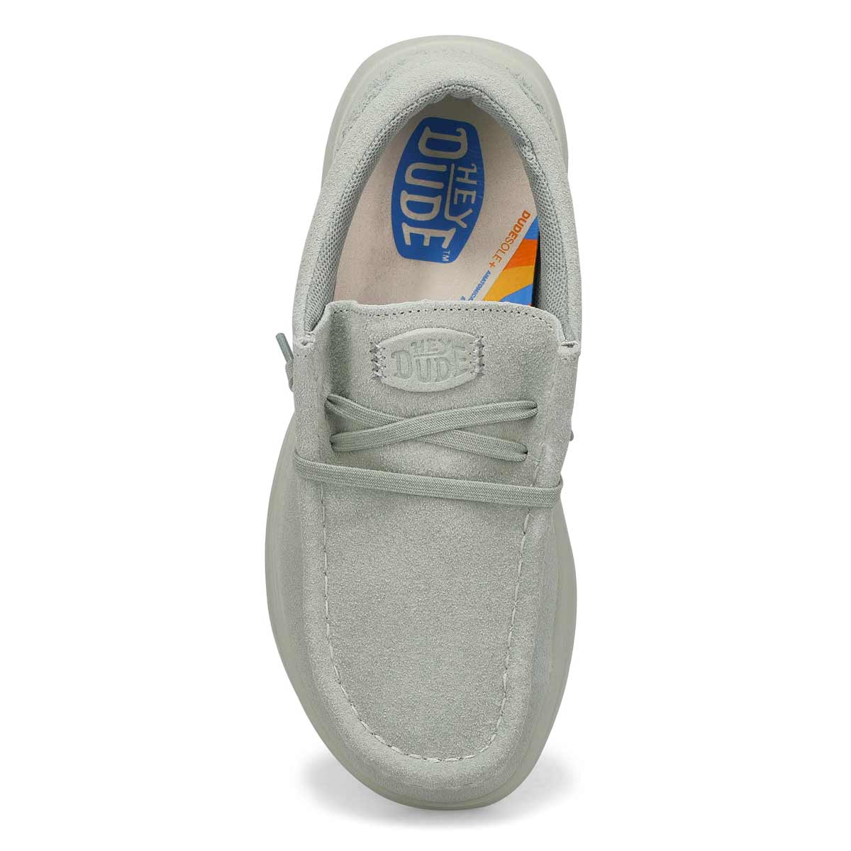 Women's Wendy Comf  Suede Casual Shoe - Sea Foam