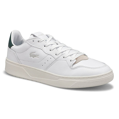 Mns Court-Lisse 2221 Fashion Sneaker - White/ Dark Green