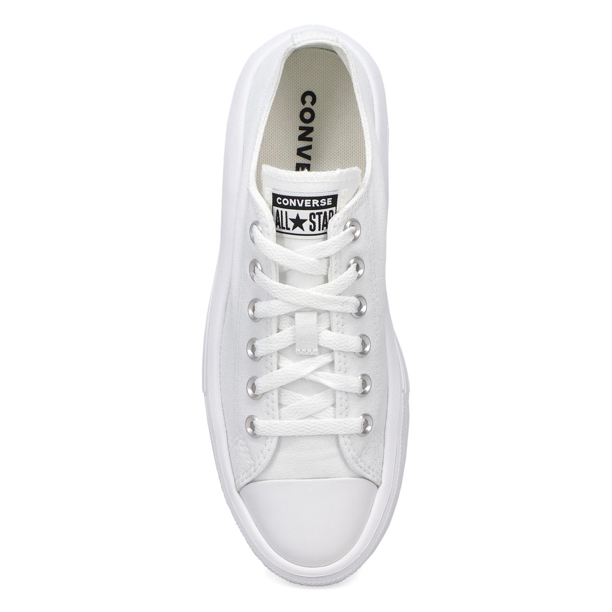 converse ctas move hi white platform shoes