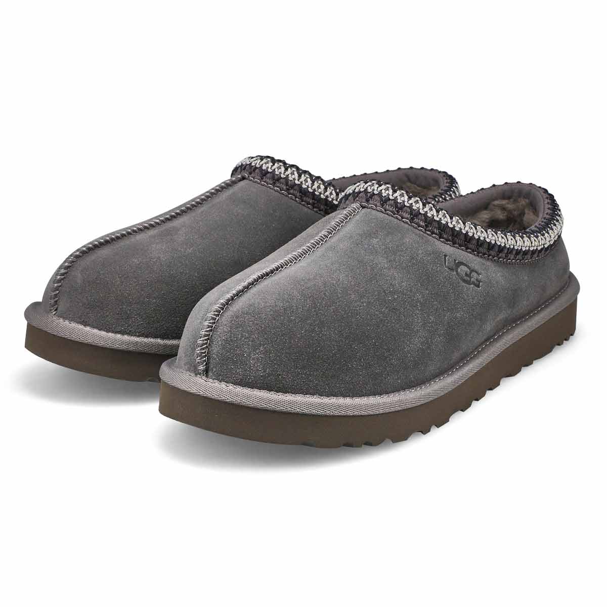 Men's Tasman Sheepskin Slipper - Dark Grey