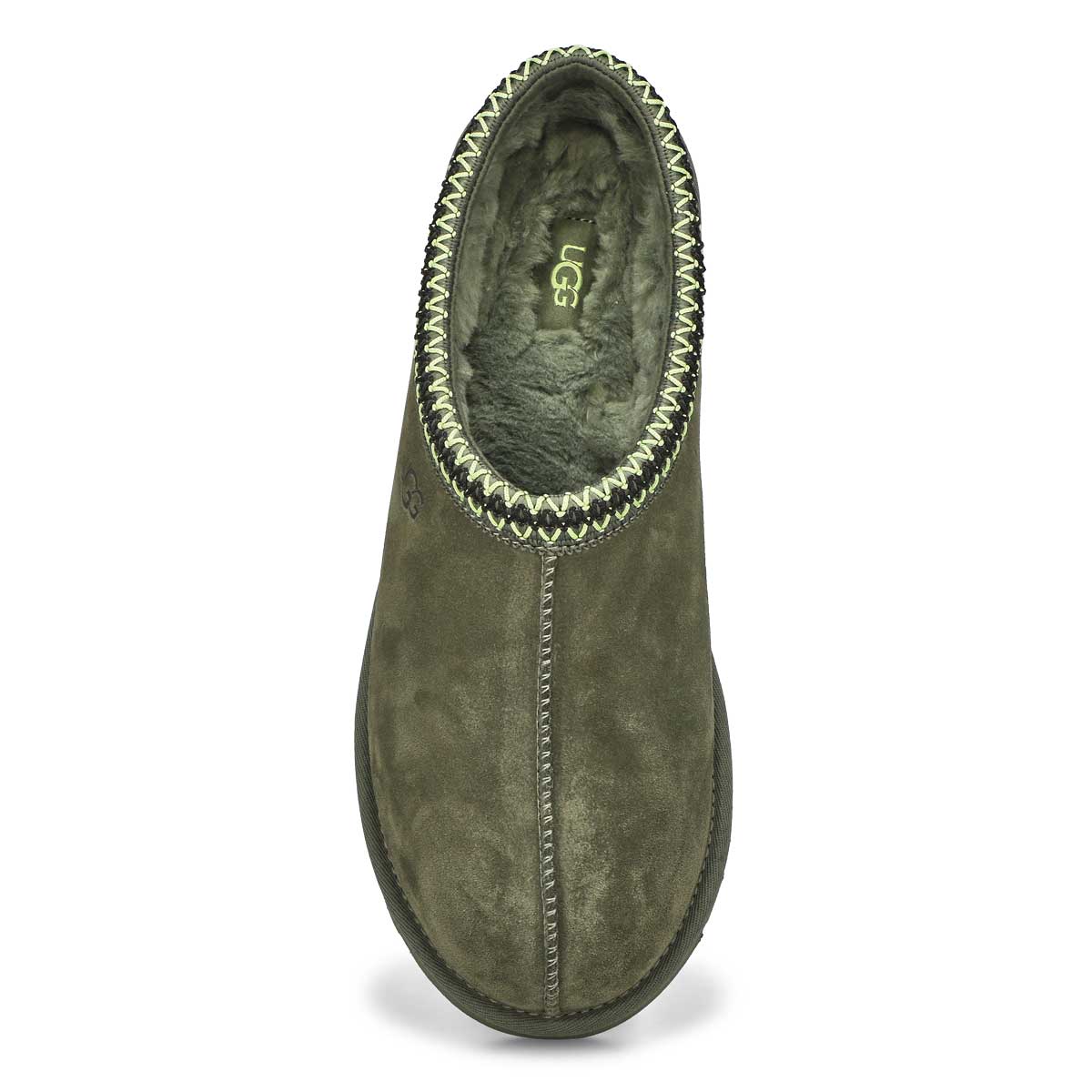 Men's Tasman Sheepskin Slipper - Woodland Green