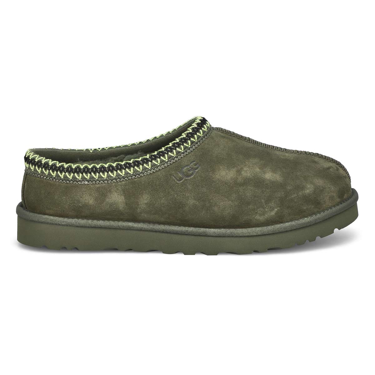 Men's Tasman Sheepskin Slipper - Woodland Green