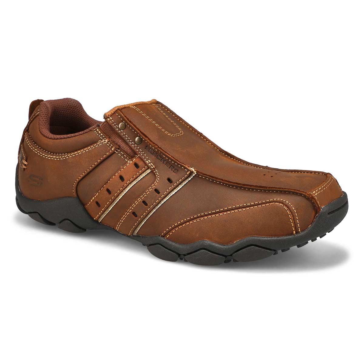 brown sketcher shoes