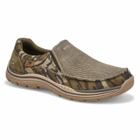 Men's Expected Avillo Slip On Casual Shoe - Camo