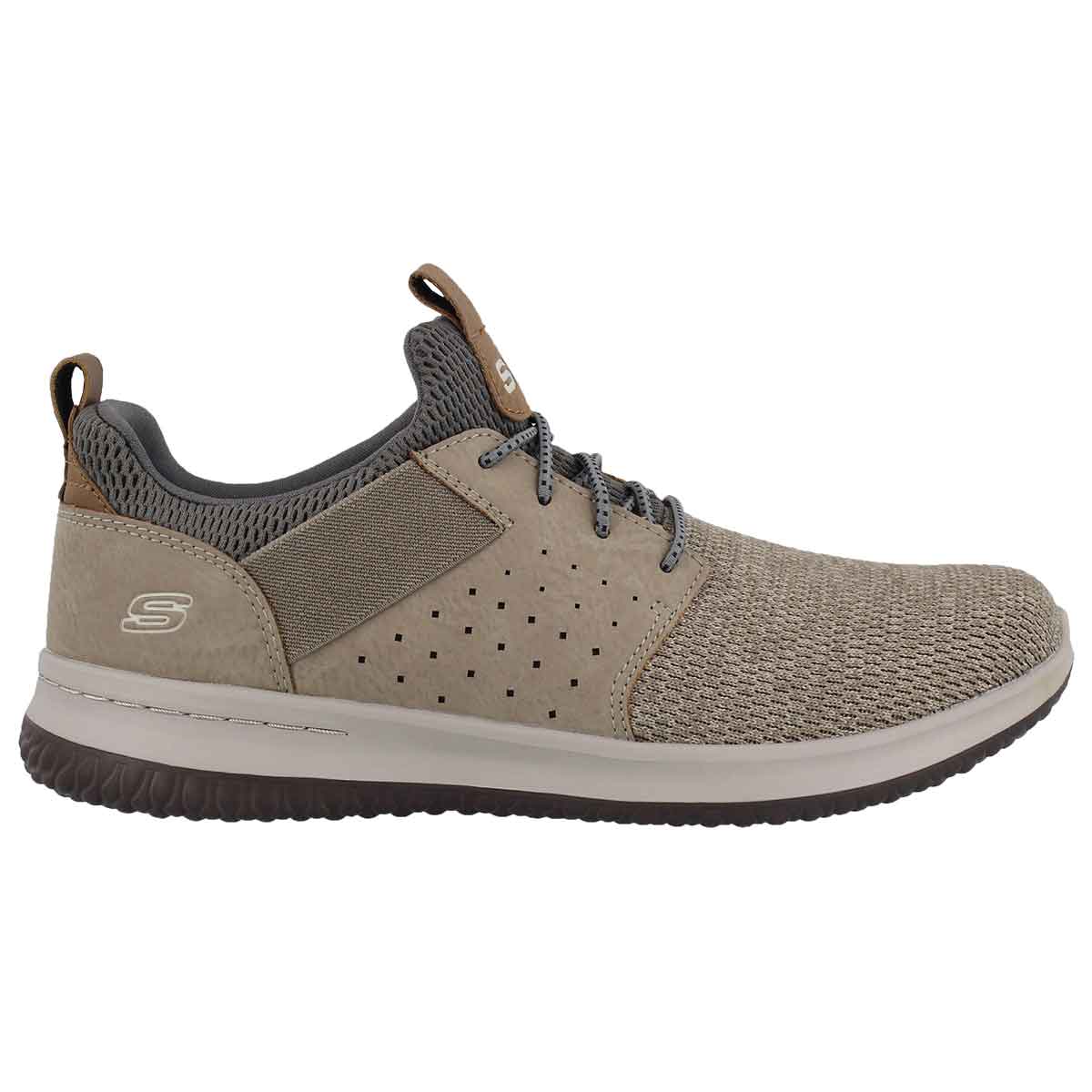 Skechers Men's DELSON CAMBEN taupe slip 