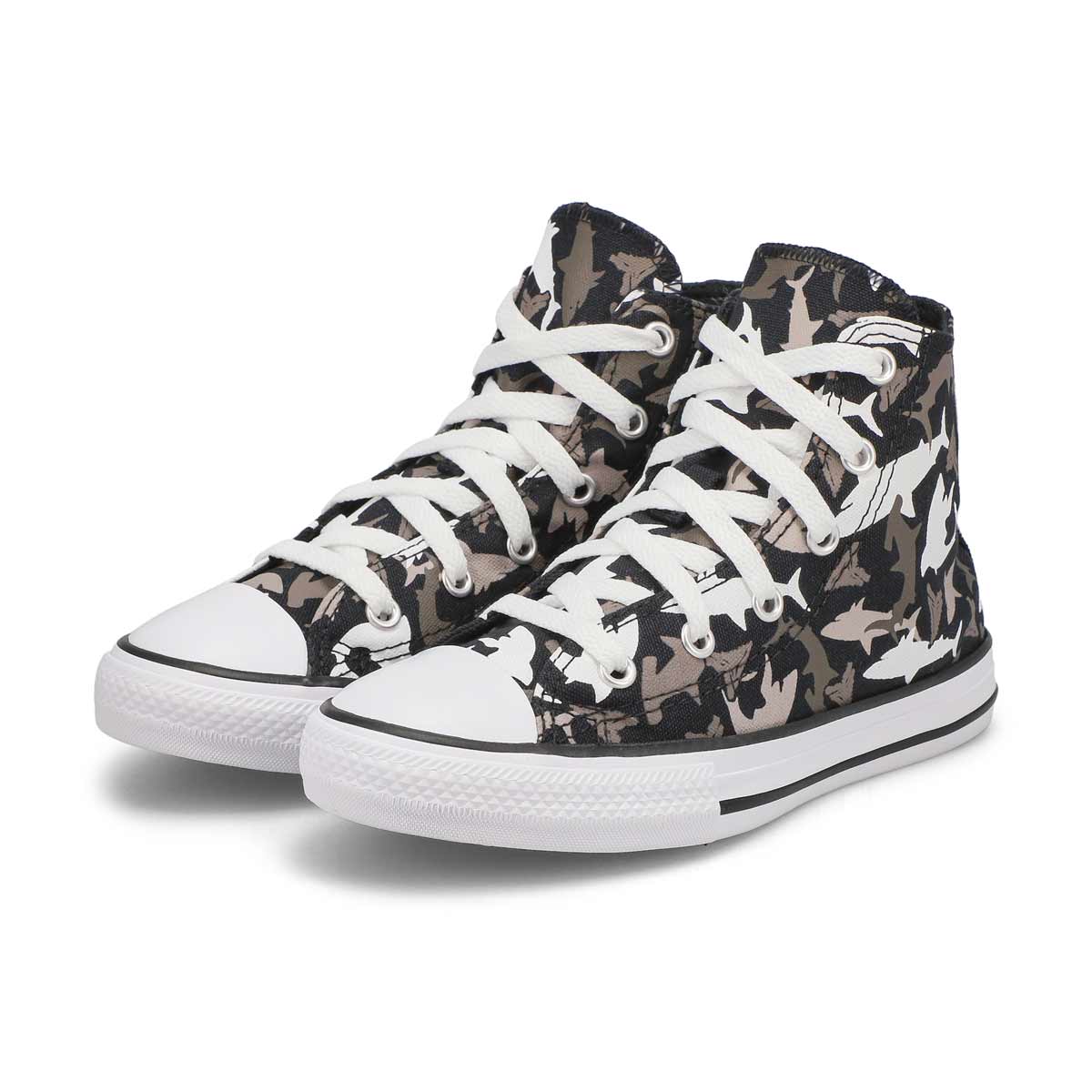 Converse Boys' Chuck Taylor All Star Shark Bi | SoftMoc.com