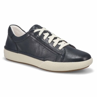 Women's Claire 01 Lace Up Leather Sneaker - Indigo