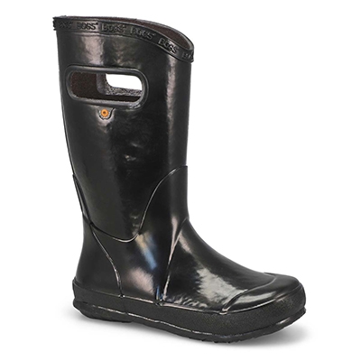 Botte de pluie imperméable Classic, noir, enfants