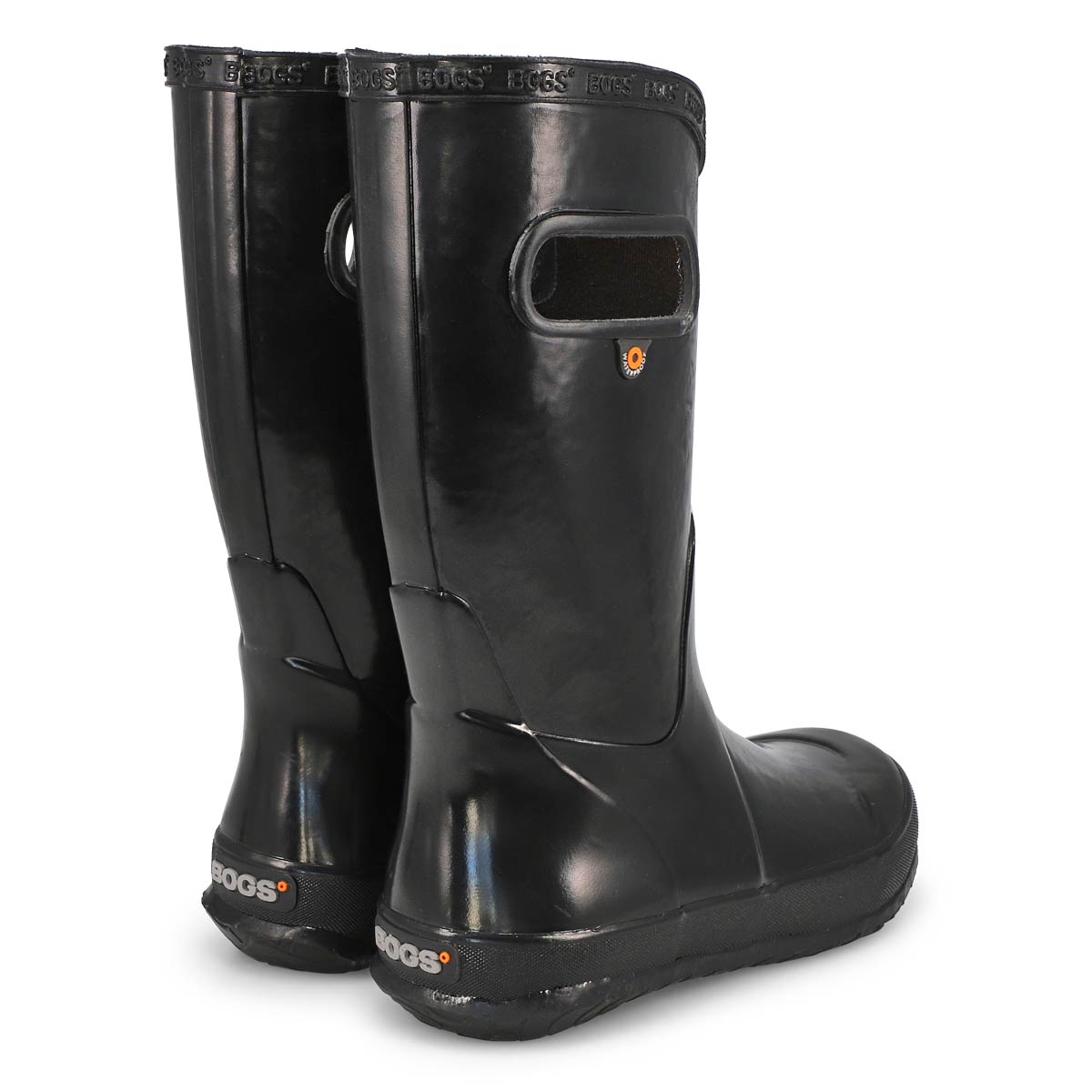 Botte de pluie imperméable CLASSIC, noir, enfants