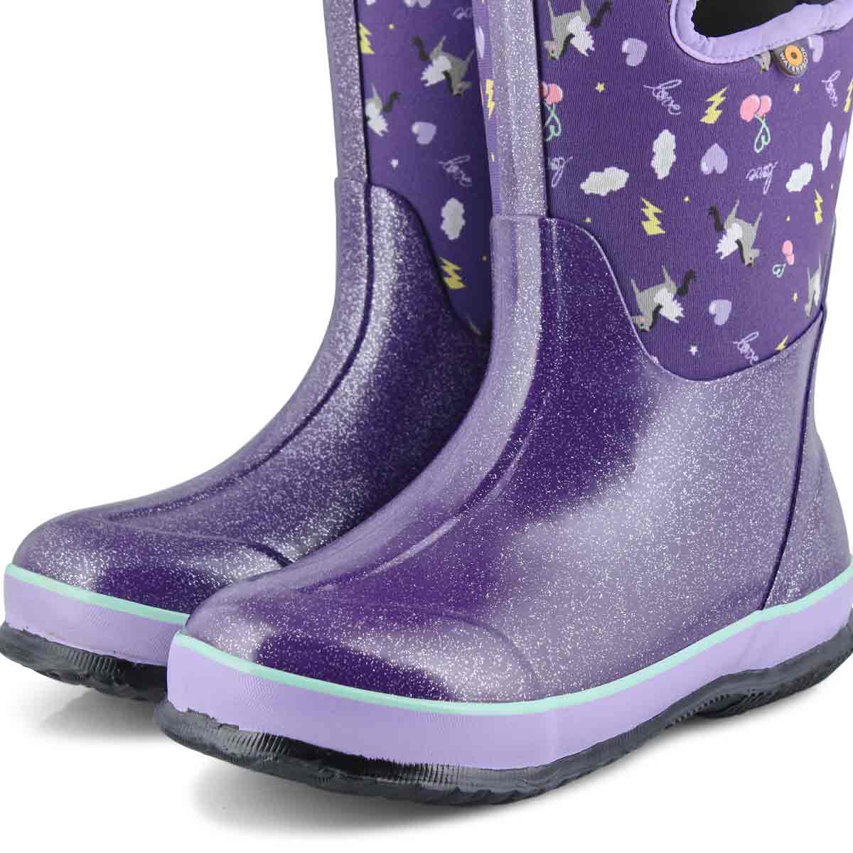 Girl's Classic Pegasus Waterproof Winter Boot