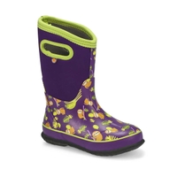 Girls' Classic Sloth Waterproof Winter Boot