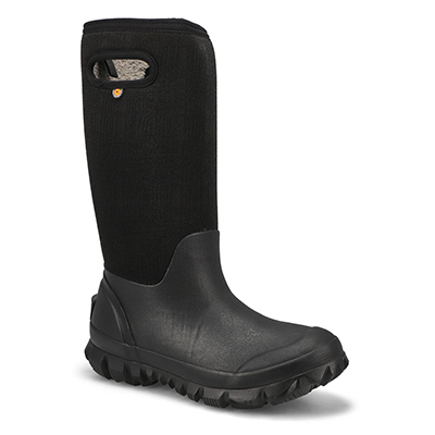 Lds Whiteout Cracks Waterproof Winter Boot - Black