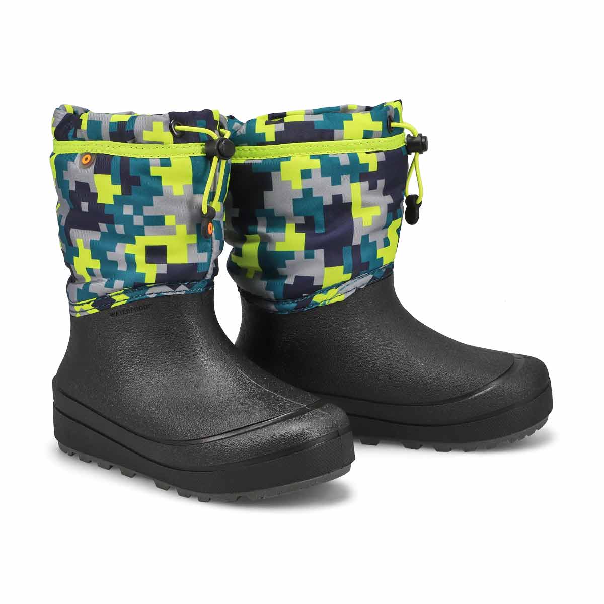 Botte d'hiver SNOW SHELL MEDIUM CAMO, garçons