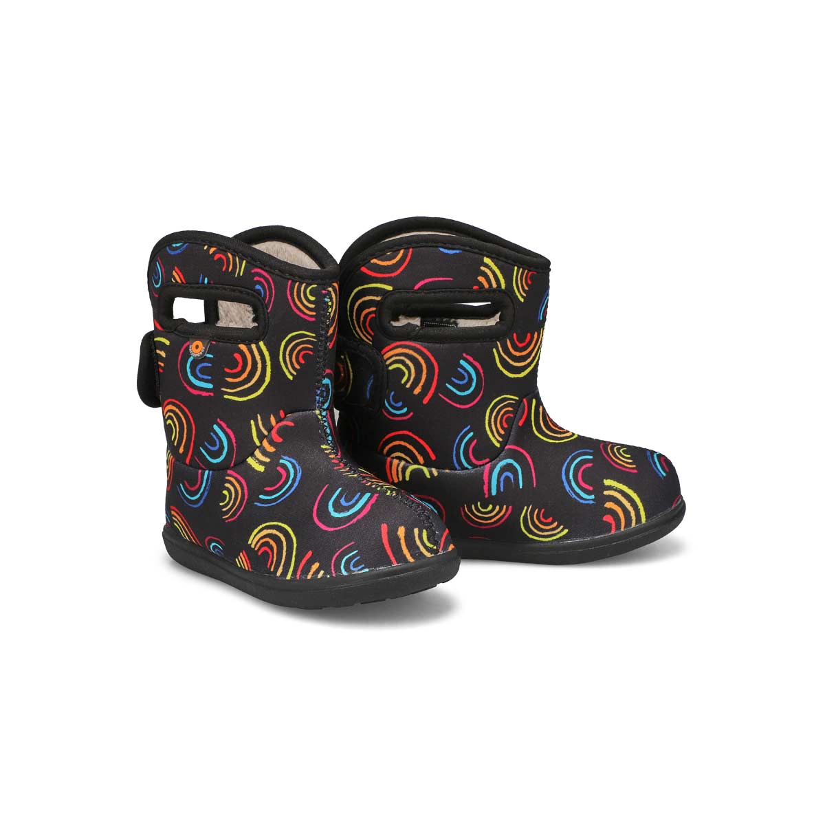 Infants'  BabyBogs II Wild Rainbows Boot-Blk