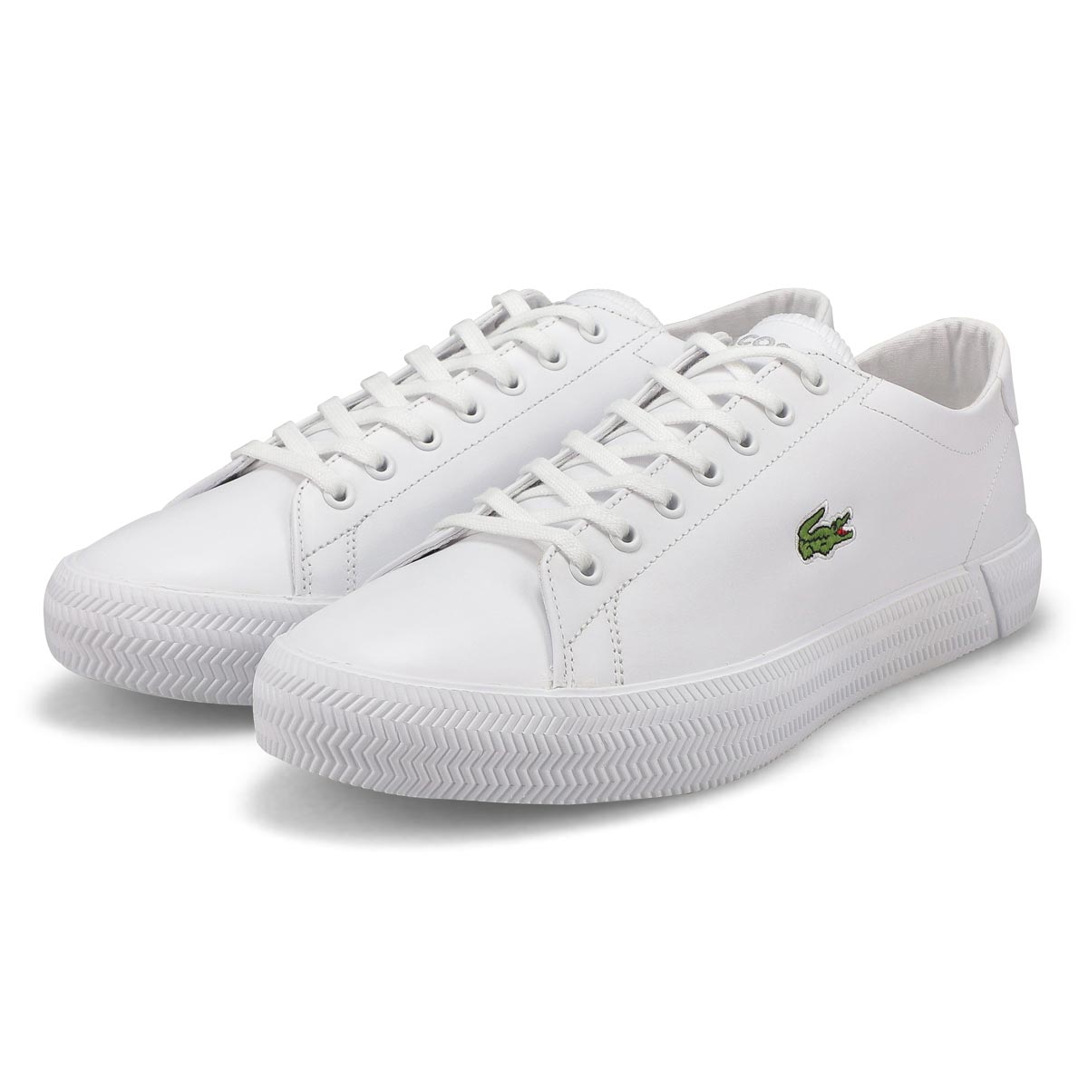 Men's Gripshot BL Leather Sneaker - White/White