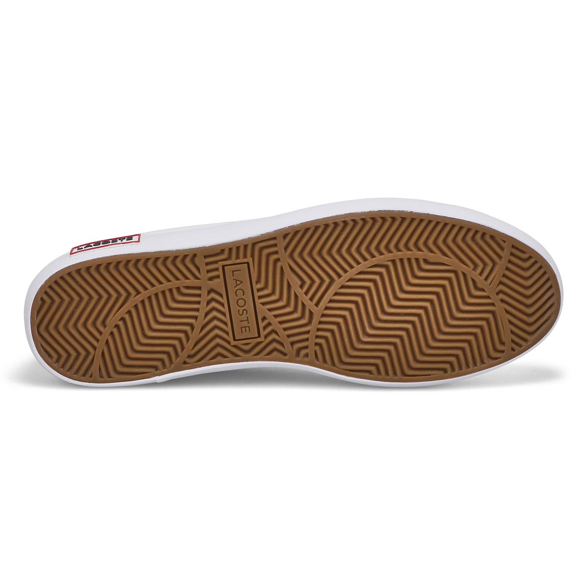 Men's Powercourt Leather Sneaker - White/Navy/Red