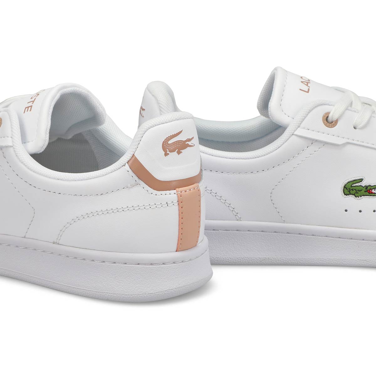 Lacoste straightset blanche et or best sale