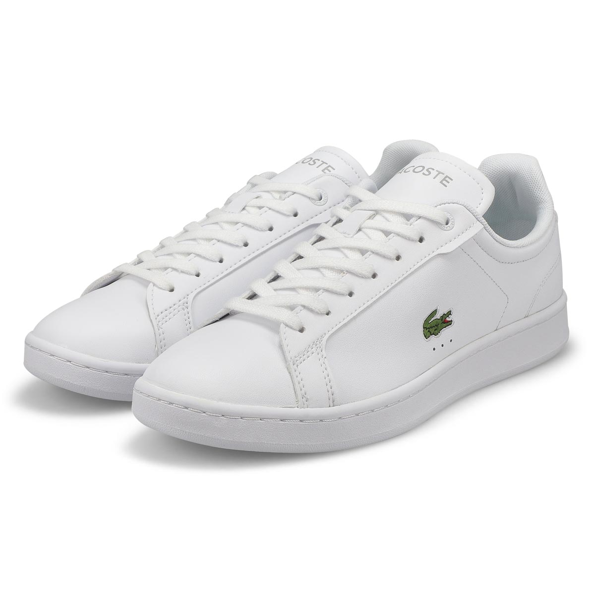 Lacoste Men's Carnaby Pro BL Sneaker -White | SoftMoc.com
