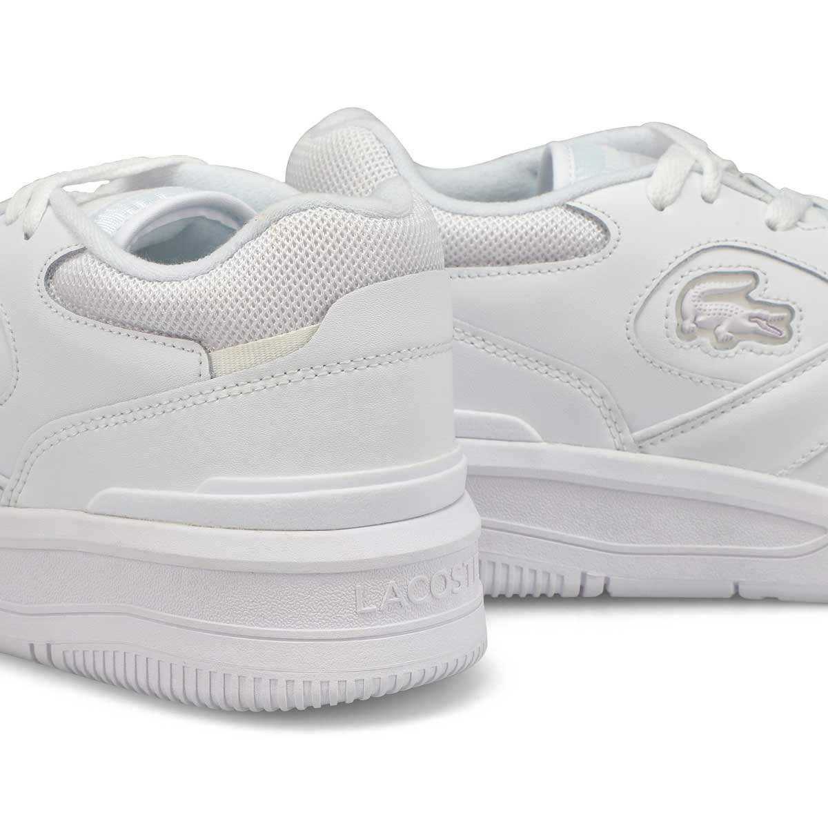 Men's Lineshot Lace Up Fashion Sneaker - White/White