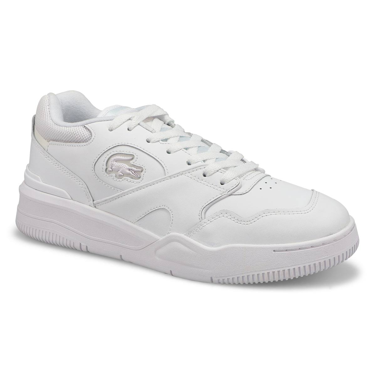 Men's Lineshot Lace Up Fashion Sneaker - White/White