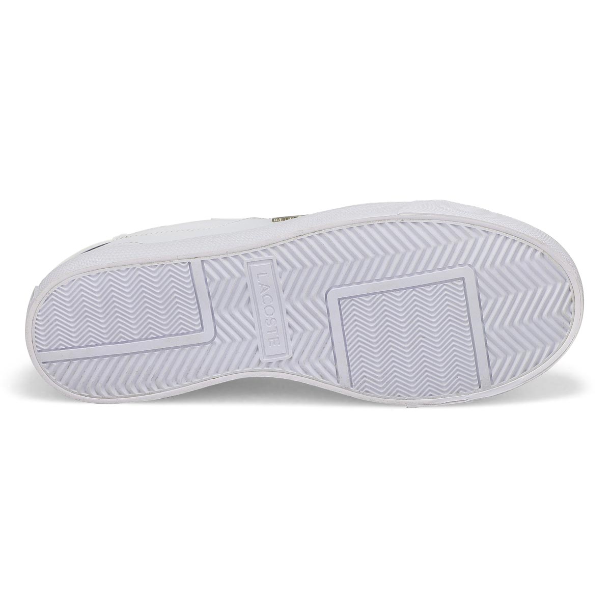 Baskets en cuir ZIANE PLATFORM, blanc/or, femmes