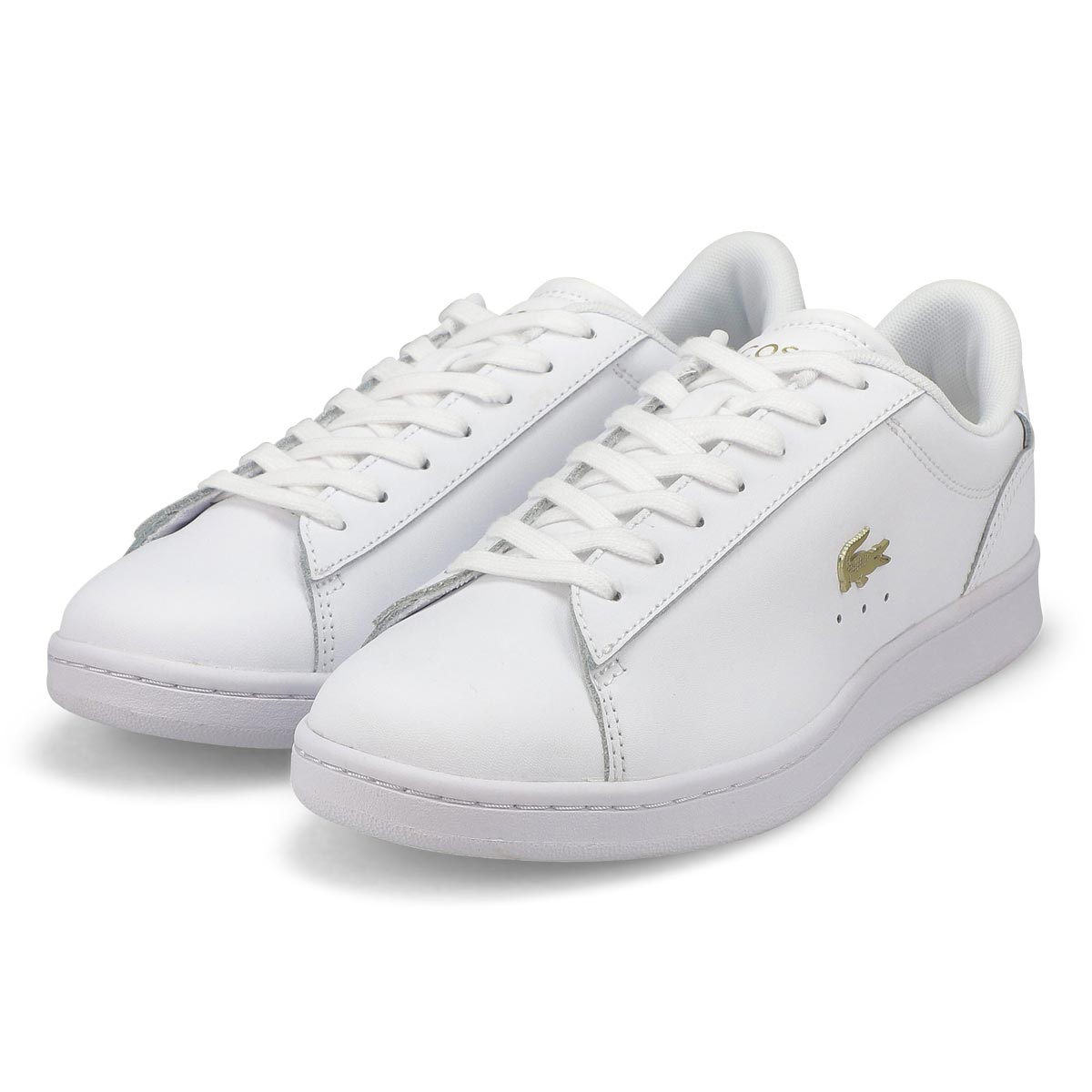 Baskets en cuir CARNABY SET, blanc/or, femmes