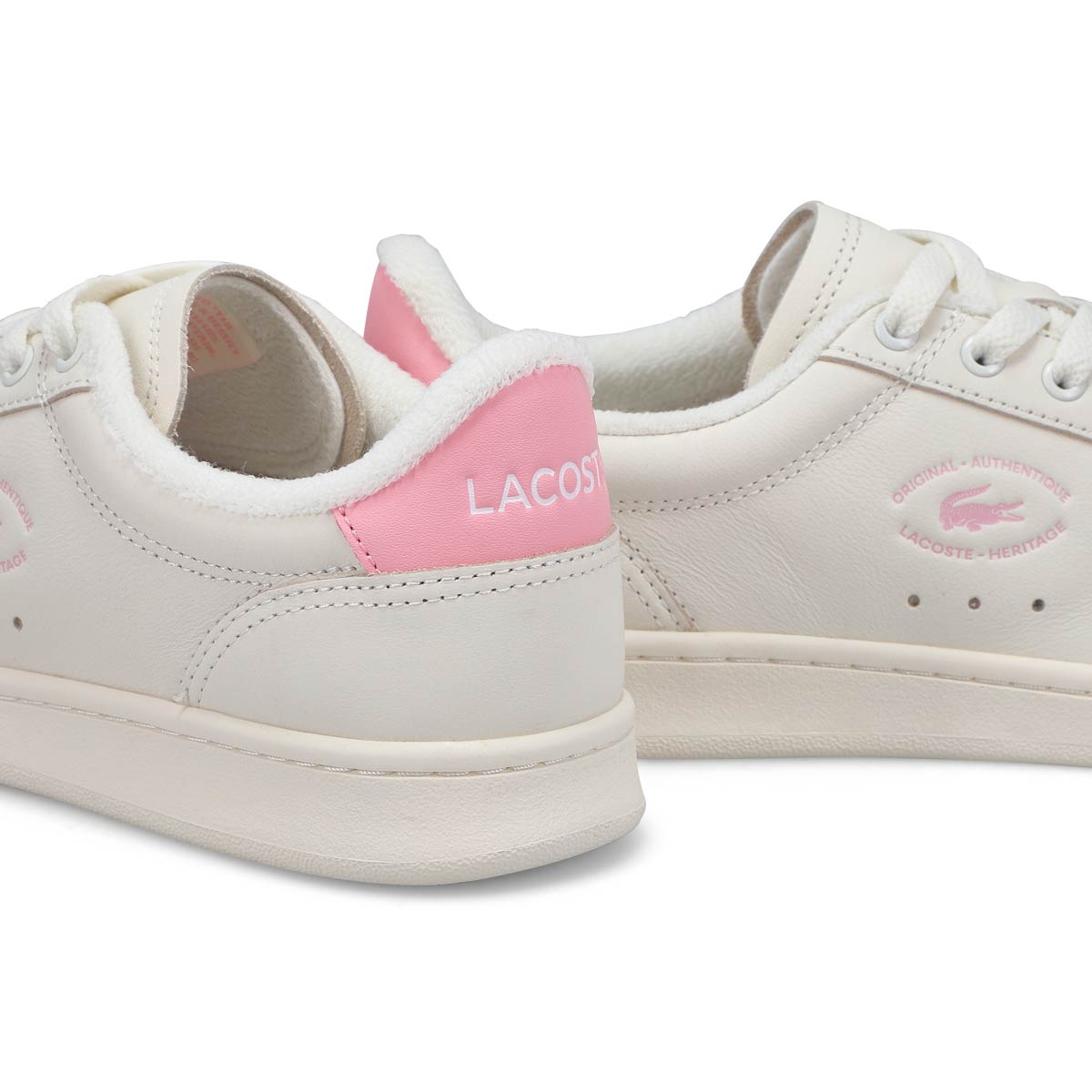 Baskets en cuir CARNABY SET, blanc/rose pâle, femmes