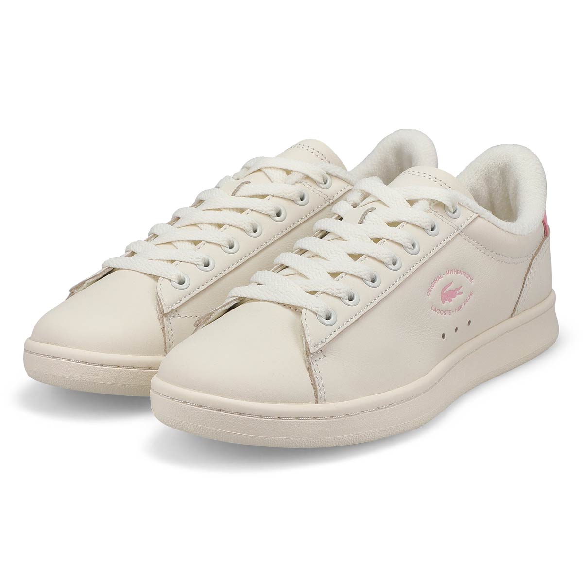 Basket blanche lacoste femme online