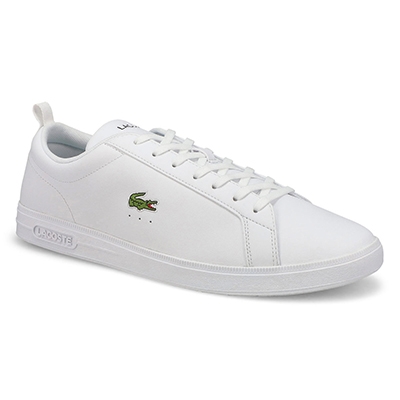 Baskets de mode en cuir Carna Base, blanc/blanc, hommes