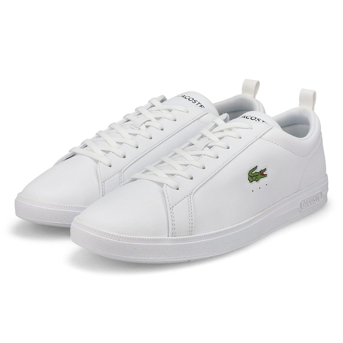 Baskets de mode en cuir CARNA BASE, blanc/blanc, hommes